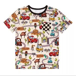 Little Sleepies Disney Car radiator springs pocket shirt 2T